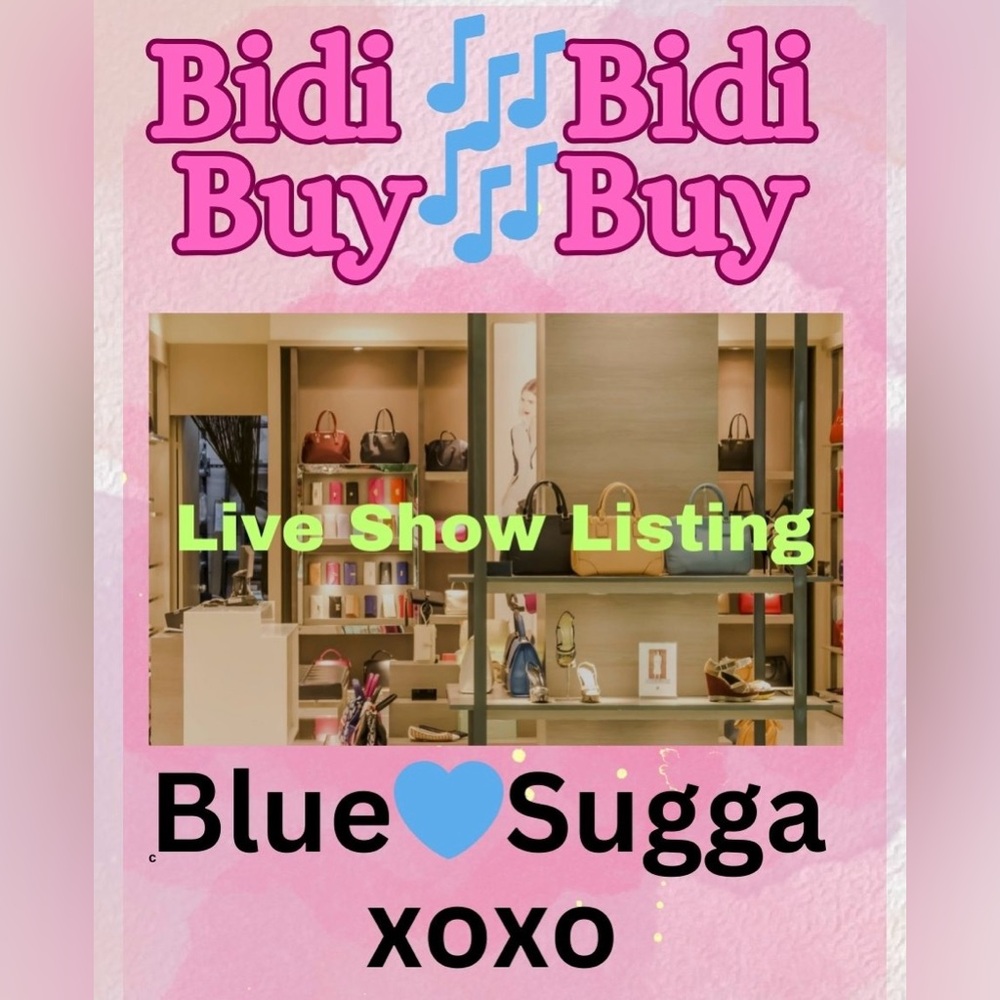 💙💙Like this listing to be notified when I go Live!💙💙
